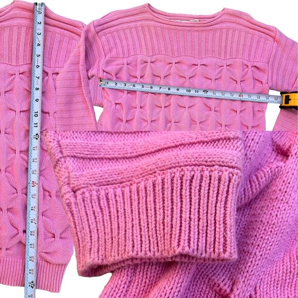 Carducci Kawaii Bowtie Farfalle Sweater Sz M - Picture 3 of 7